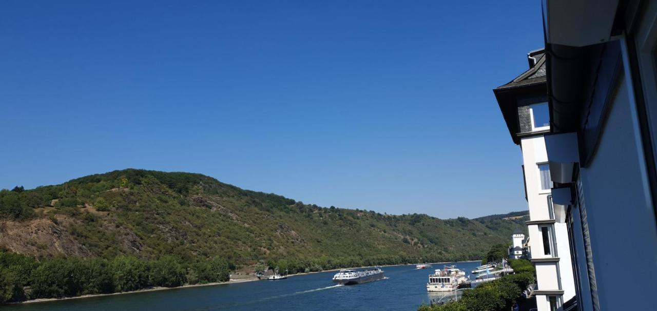 Grosse Wohnung Mit Rheinblick Boppard Esterno foto