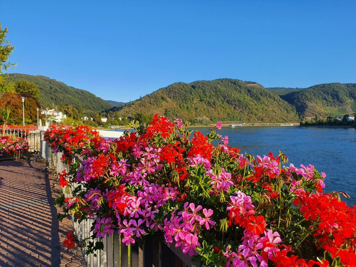 Grosse Wohnung Mit Rheinblick Boppard Esterno foto