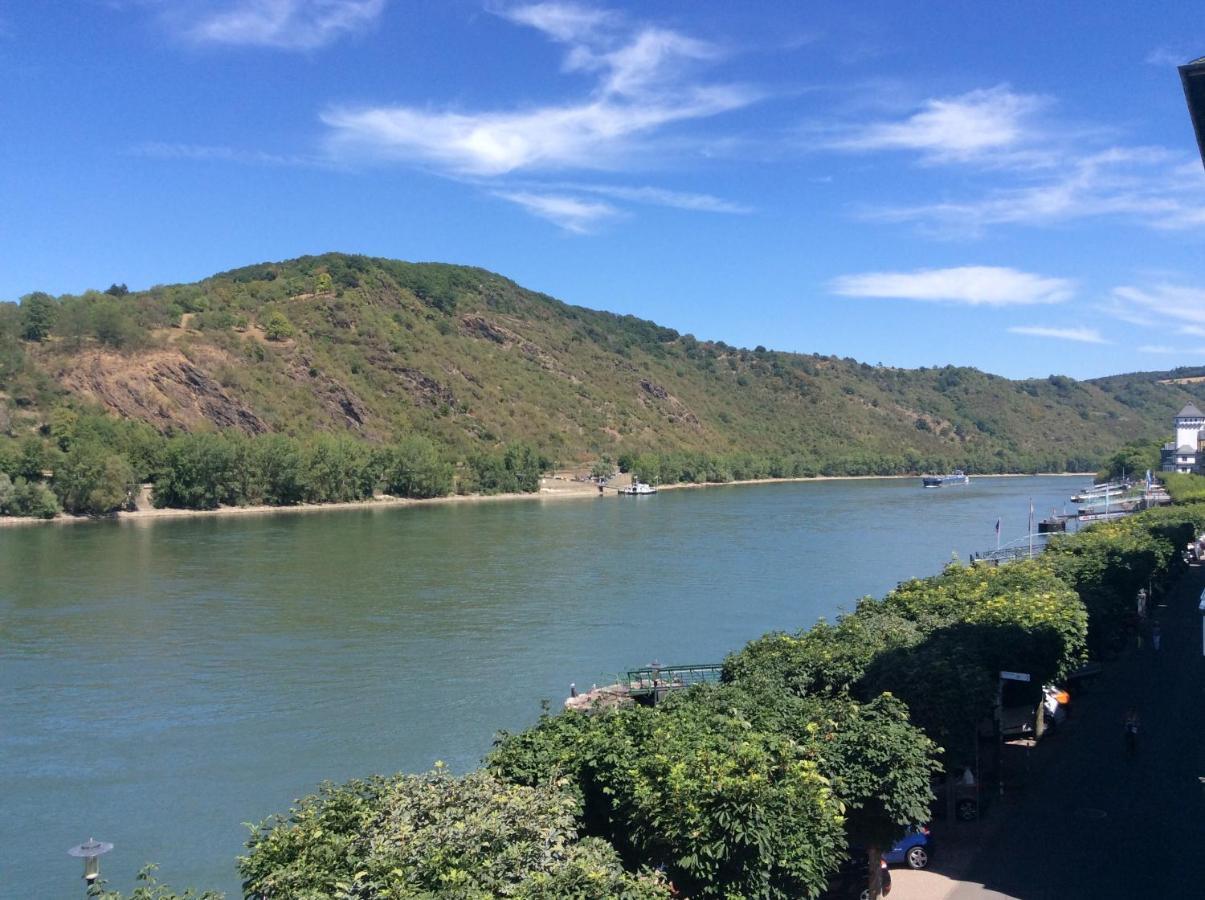 Grosse Wohnung Mit Rheinblick Boppard Esterno foto