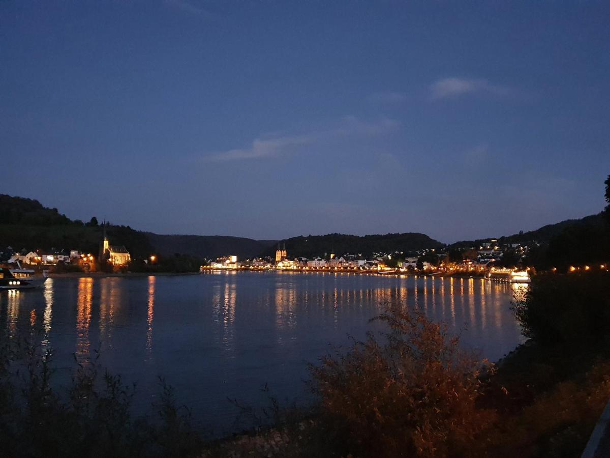 Grosse Wohnung Mit Rheinblick Boppard Esterno foto
