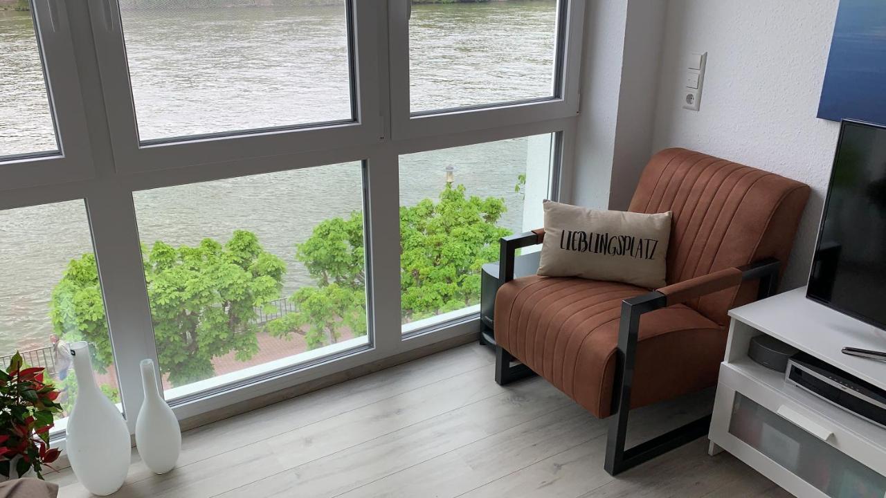 Grosse Wohnung Mit Rheinblick Boppard Esterno foto