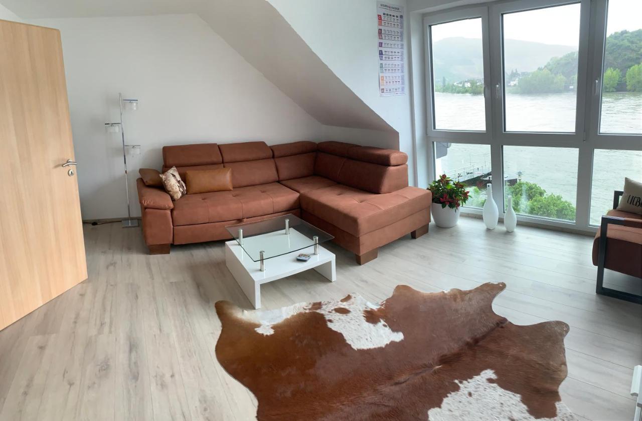 Grosse Wohnung Mit Rheinblick Boppard Esterno foto