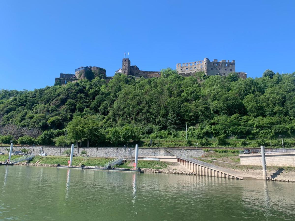Grosse Wohnung Mit Rheinblick Boppard Esterno foto
