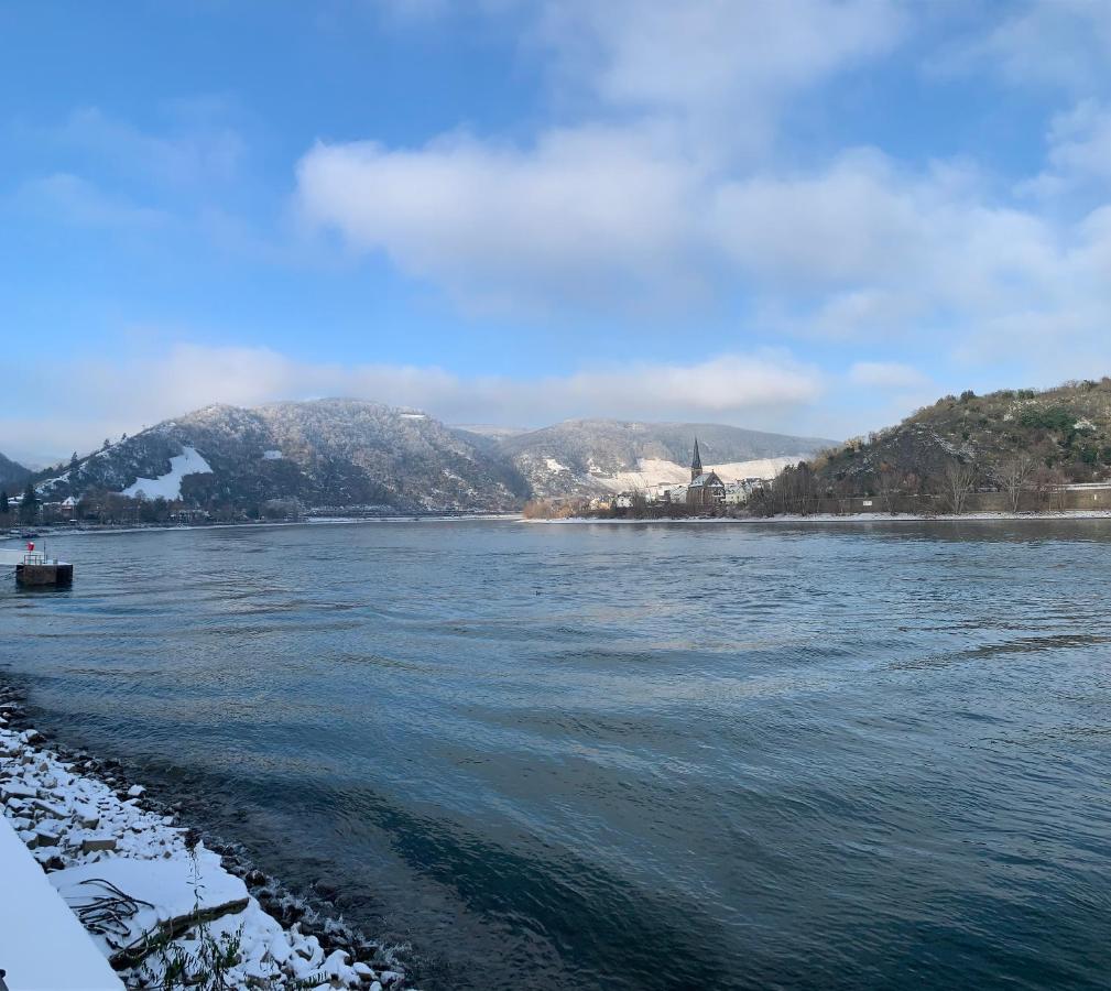 Grosse Wohnung Mit Rheinblick Boppard Esterno foto